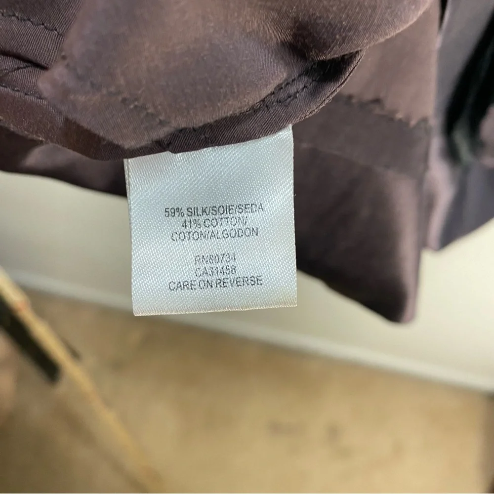 BCBG‎ Maxazria Y2K Silk Coquette Fairy Goth Babydoll Dress Embellished S Dollete - Picture 8 of 8